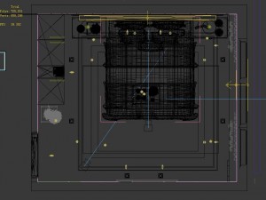 panorama chinese style family bedroom space 10 3Dモデル