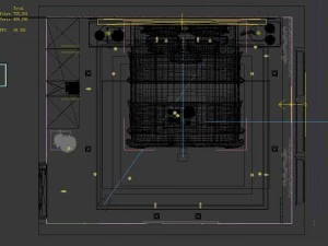 panorama chinese style family bedroom space 10 3D Model