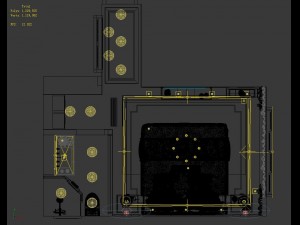 panorama chinese style family bedroom space 11 3D Модель