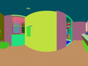 panorama chinese style bathroom toilet space 01 Modèle 3D