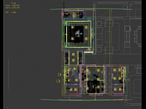 panorama chinese style bathroom toilet space 02 3Dモデル