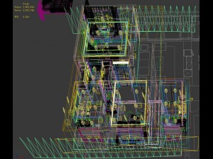 panorama chinese style bathroom toilet space 03 Modelo 3D
