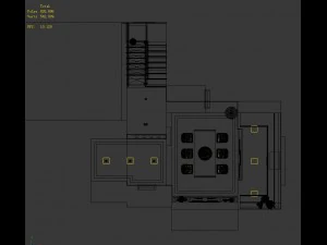 restaurant kitchen 1801 3D Model