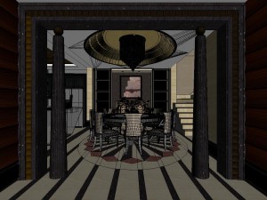 restaurant kitchen 1802 3Dモデル
