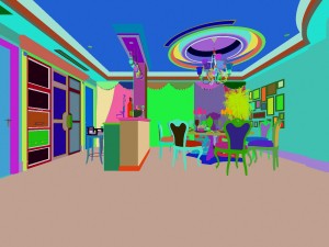 restaurant kitchen 1803 Model 3D