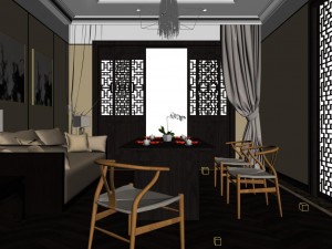 restaurant kitchen 1806 3D Model