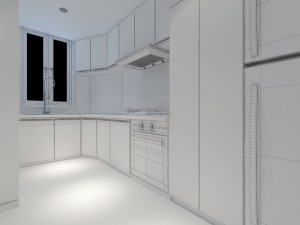 restaurant kitchen 1807 Model 3D