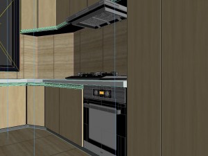 restaurant kitchen 1807 Model 3D