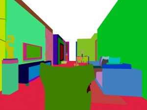 single apartment - aerial view 03 3D 模型