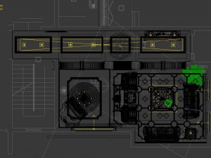 retro european living room 1729 Modèle 3D