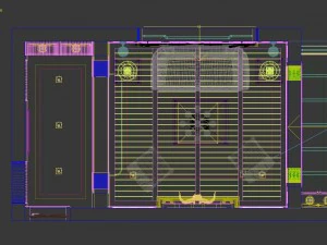 retro fashionable european living room 1785 3D Model