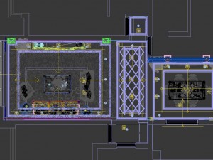 luxurious retro european living room 1737 Modelo 3D