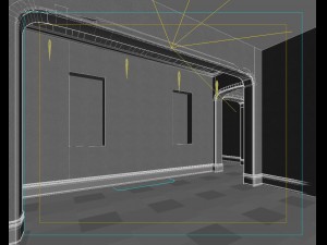 deluxe retro european style living room 5116 3D Модель