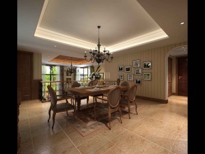 deluxe retro european living room 5117 Modelo 3D