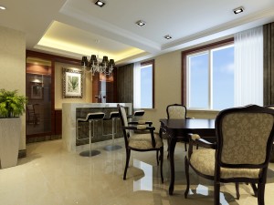 luxury duplex european living room 1743 3D Модель