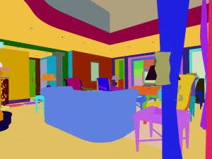 luxury duplex european living room 1745 3D Model