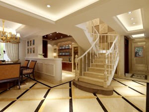 luxury duplex european living room 1746 3D 모델