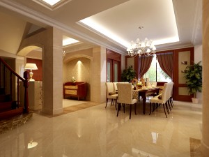 luxury duplex european living room 1747 Modelo 3D