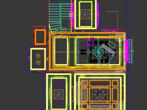 luxury duplex european living room 1747 Modelo 3D