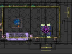 l&uuml;ks aile tasarımı - restoran 6101 3D Model