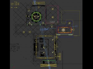 luxury family design - restaurant 6102 Modelo 3D