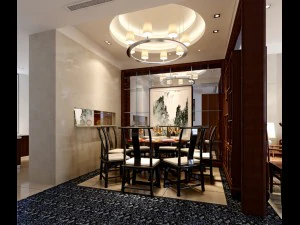 dise&ntilde;o familiar de lujo - restaurante 6103 Modelo 3D