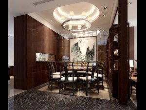 luxury family design - restaurant 6103 Modello 3D