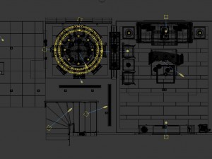luxury family design - restaurant 6103 Modello 3D