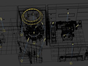 luxury family design - restaurant 6103 Modello 3D