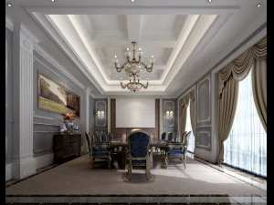 豪華なファミリーデザイン - レストラン 6106 3Dモデル