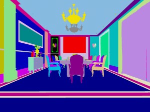 luxury family design - restaurant 6106 3D Model