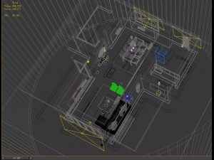 luxury family design - restaurant 6109 Modello 3D