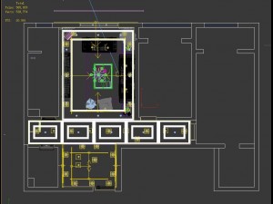 luxurious and concise european living room 5108 3Dモデル