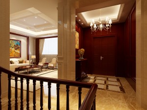 luxurious concise european living room restaurant 1750 3D Модель