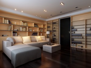 luxurious fashionable family decorates - the sitting room 0601 3Dモデル