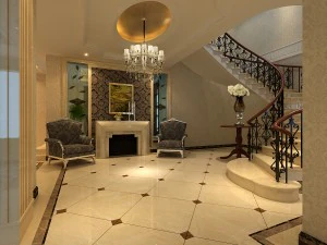 luxury fashion european restaurant 1801 3D Model