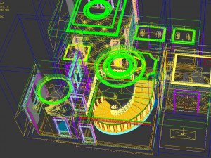 luxury fashion european restaurant 1801 Modelo 3D