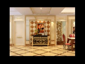 luxury fashion european restaurant 1805 3D Model