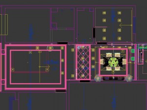 luxury fashion european restaurant 1805 3D Model