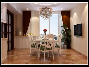 luxury fashion european restaurant 1806 3D Model