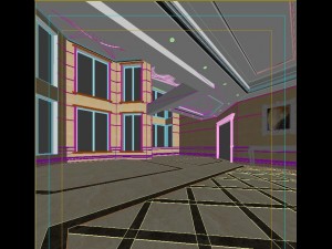 luxury fashion european restaurant 1807 Modelo 3D