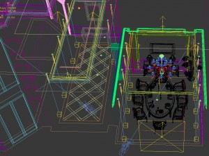 luxury fashion european restaurant 1807 Modelo 3D