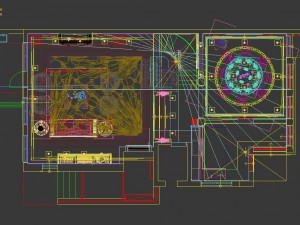 luxury fashion european restaurant 1810 Model 3D