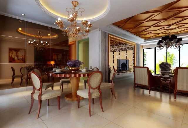 luxury fashion european restaurant 1811 3D Model .c4d .max .obj .3ds .fbx .stl .blend 