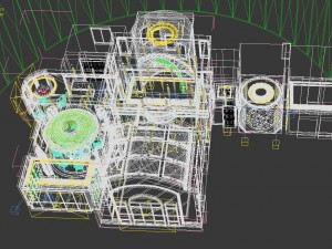 luxury fashion european restaurant 1813 3D Model
