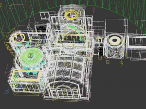 luxury fashion european restaurant 1813 3D Model