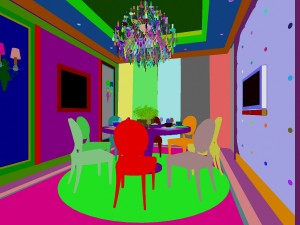 luxury fashion european restaurant 1815 3D मॉडल