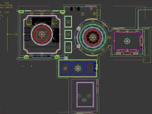 luxury fashion european restaurant 1819 3D Model