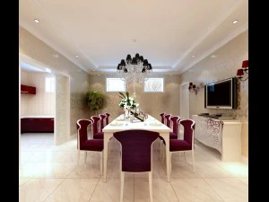 luxury fashion european restaurant 1821 3D Model