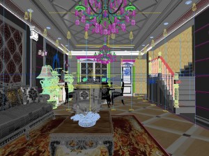 luxury fashion european restaurant 1829 Modèle 3D